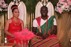 Carissa Sharon Oyakhilome and Phillip Frimpong