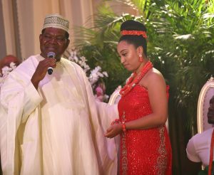 Carissa Sharon Oyakhilome with esteemed minsters