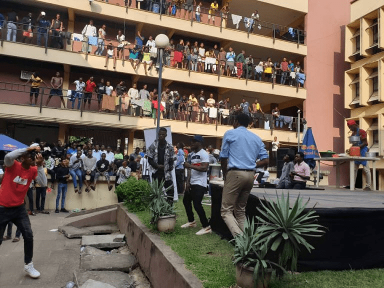 CeFlix Tunes Visits UniLag Exhibition